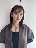 ガーランド (Garland) ☆切りっぱなしロブ/マロンベージュ/前髪/原宿神宮前