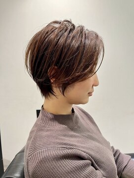 ジエクト 心斎橋 似合わせショート/フェザーショート/細めハイライト