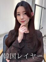 アミー 池袋(Ammy)&nbsp;レイヤーカット/顔周りカット/顔周りレイヤー /韓国風パーマ