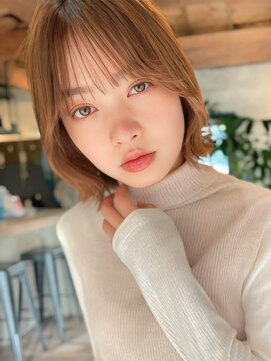 レディ 表参道(Lady) 20 代30代40代ナチュラルボブ顔周りボブ大人ショートボブ顔周り