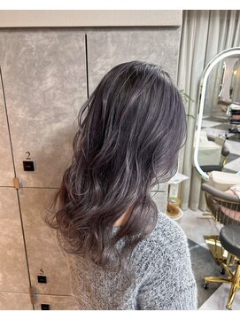 ガルボヘアー 心斎橋店(garbohair) プルエクステハイトーンシャドールーツロング心斎橋シール