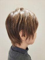 松本平太郎美容室 吉祥寺パートファイブ(PART5) 50代60代70代×ショートレイヤー×イノアカラー×ハイライト