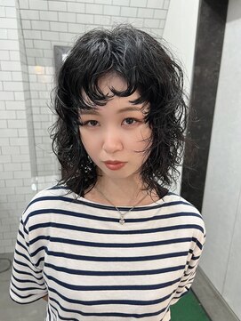 レガーレ(Legare) ボブ×顔周りレイヤー×パーマ