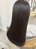 《ストレスフリーな日々に》カット＋髪質改善ストレート￥19500