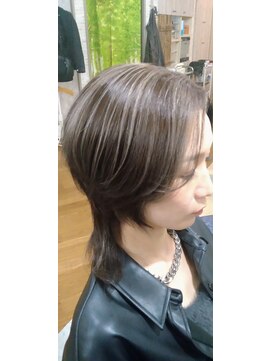 美容室クリップアイ(Clip I) 白髪ぼかしハイライト