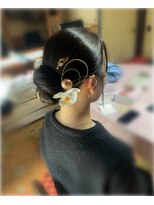 マリエプラス 金山店 シニヨンスタイル