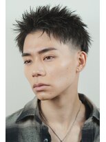 オーシャントーキョー ホワイト 原宿(OCEAN TOKYO WHITE)&nbsp;黒髪アップバングビジネスショート