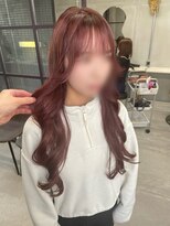 ピンク バイ アンジェリカ 瓢箪山店(PINQ by ANGELICA)&nbsp;#PINQ#ブリーチ#カシス#ボルドー#ピンク