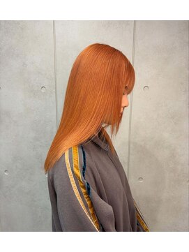 レオクマ(REOKUMA) オレンジベージュ/ブリーチ/長野/上田