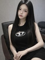 ユウキカガヤキ(YUUKI KAGAYAKI) 姫路 レイヤーカット ロング 姫路 縮毛矯正 縮毛矯正 自然