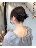 お呼ばれヘアカチモリツイン大人ガーリー鹿児島/天文館2.20