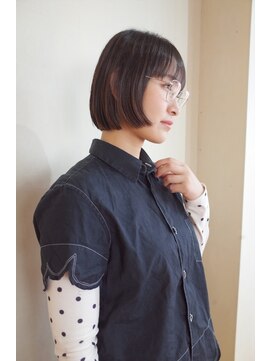 フォン(fon) 前上がりボブ