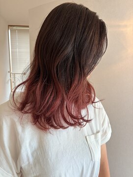 ヘアー ルー(Hair lou) グラデーションカラー