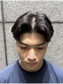 ナチュラルニュアンスパーマスタイル