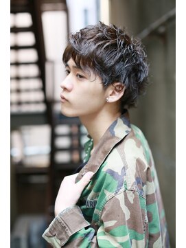 ティメレ 神戸三宮(Timere) コンマヘア×かき上げツーブロック 【Timere神戸三宮】