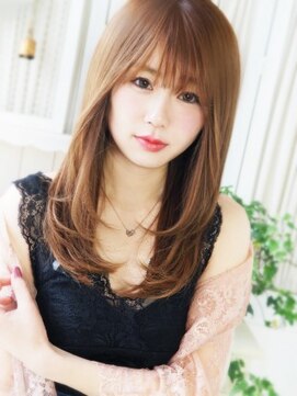 ヘア ジュレ ドゥ(hair jurer deux) 【ヘアジュレドゥ 安江】 ゆるナチュラル可愛いセミディ♪