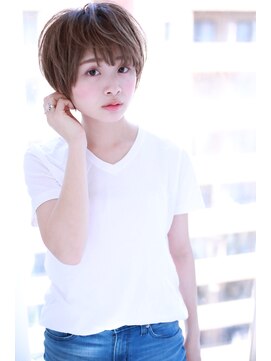 クラウドゼロ(Cloud zero) アッシュ小顔ラフショートスタイル【Cloud zero】