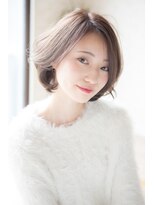 丸みショートボブ