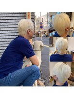 ヘアーラクープ(HAIR LA COUPE) ホワイトブリーチ＆カット