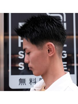 ヴェリテ(Verite produced by LA'BO) メンズ、ソフトフェードスタイル