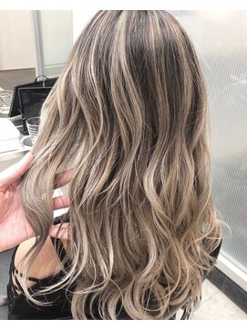 アディション 渋谷(ADITION) 【ADITION渋谷】ハニーアプリコットバレイヤージュ