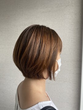 テラスヘアヴィラ 新潟駅南(TERRACEhairVilla) 【似合わせ】柔らかい雰囲気の大人ショートボブ