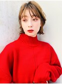 Liberte銀座 大人可愛いくびれ小顔ショートボブ×グレージュ