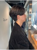 センターパートショート【メンズサロン The WILLOW 神保町店】