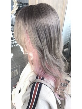 トリニティ(trinity) インナーカラー・フェイスフレーミング・イヤリングカラー