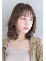 アルテ(ARTE)&nbsp;【ARTE表参道/青山】モテ髪ミディアム×透明感カラー