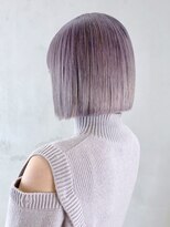 アルバム 渋谷パルコ(ALBUM) ホワイトラベンダーボブ_チェリーブラウンフェミニン_ba375982