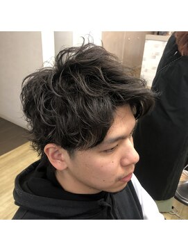 ジュエ ヘアー デザイン(Jue hair design) ミニウルフ/ツーブロ/緩パーマ