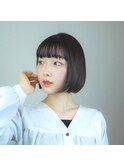 韓国・酸性ストレート・ミニBOB・酸性ストレート