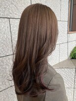 ライズ バイ レボ(RISE by REVO)&nbsp;インナーグレージュ/マチルダボブ/前髪/ピンクベージュ/我孫子