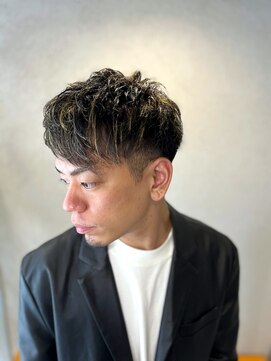 髪工房ケンズ 上新庄(髪工房ken's) アシンメトリーショート