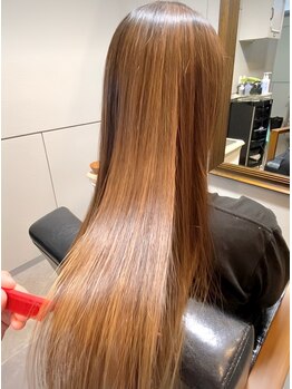 アーチテクトヘア(Architect hair by Eger)の写真/ワンランク上の圧倒的な艶髪が叶う！【髪質改善酸性ストレート＋X Treatment】お得なクーポンあり☆