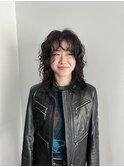 fumi~個性派くるくるパーマ