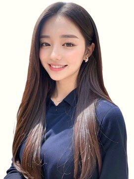 ラベストクズハ(LOVEST KUZUHA) 髪質改善【前髪なし】ストレート美髪ロング