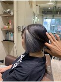 ボブ×インナーグレー