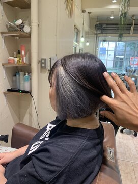 シェリー(cherie) ボブ×インナーグレー