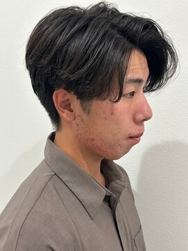 ニアウ 伊勢崎連取店(Niau) センターパートニュアンスパーマシャドウパーマ