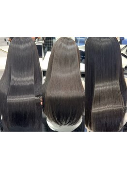 憧れの自然なサラツヤ髪☆しなやかな触れたくなる髪で自信に満ちた毎日に変える！