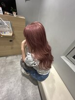 アヴァンス 京橋店(AVANCE)&nbsp;透け感のあるピンクヘアー