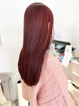 バブ バイネオリーブ(Bab by neolive) 似合わせカット/メルティカラー/チェリーピンク/ブリーチ/ロング