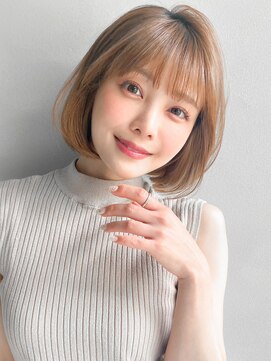 リヤン 表参道(lyann) ワンカールレイヤーカットセミディうる艶髪似合わせカット