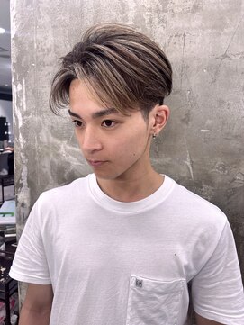 メンズサロン キング 梅田店(Men’s salon K!ng) 波巻きツイストスパイラルパーマ/フェザーパーマ/眉毛/メンズ