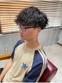 波巻きスパイラル波巻きパーママッシュメンズパーマ【大和】