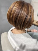 40代50代60代ショートボブ
