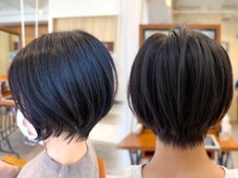 ヘアアンドメイク リンクス 東戸塚店(HAIR&MAKE LINKS)の雰囲気（横顔、後ろ姿でー5歳を叶えます！）