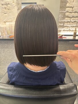 スノッブ HAIR SNOB ストレートボブ